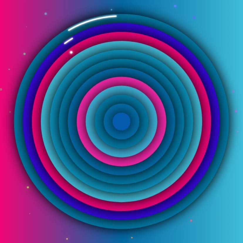 Generative art piece 9, inscribed on-chain